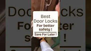Top Expert Reveals Best Functional Door Locks Types for Home Security #interiordesign