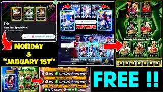 😱 Free Showtime + 110 Rated Messi Special Box | Monday & 1st January Update Leaks!  | eFootball 2026