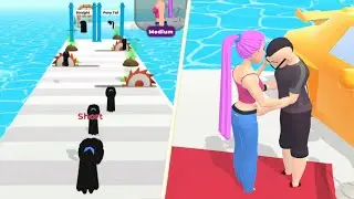 Wig Run 🌈👸🌈 BIG UPDATE!! All Levels Gameplay Trailer Android, iOS New Game WR1GP2