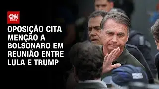 Oposi&ccedil;&atilde;o comemora men&ccedil;&atilde;o a Bolsonaro em reuni&atilde;o entre Lula e Trump | CNN 360&deg;