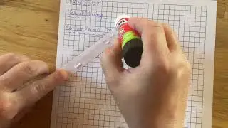 Hefteintrag 3er Reihe