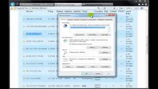 How to setup proxy server in Internet Explorer browser