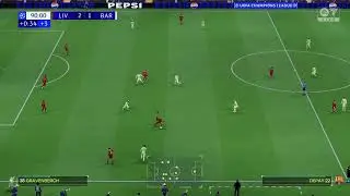 Fifa25 live gameplay Liverpool vs Barcelona