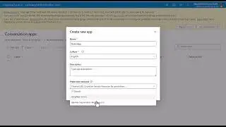 Creating Your First LUIS Application
