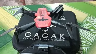 Test terbang perdana drone gagak durasinya lumayan lama .ada iklan di tengah video 