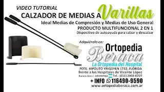 CALZADOR DE MEDIAS A VARILLA - Ideal Medias de Compresi&oacute;n Graduada | AYUDA PARA LA VIDA DIARIA