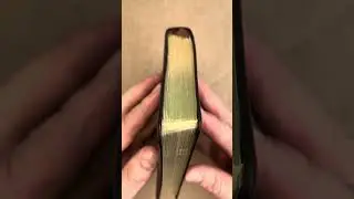 ESV Compact Bible Buffalo Leather (why it unseated the Pitt Minion) @Truflame 
