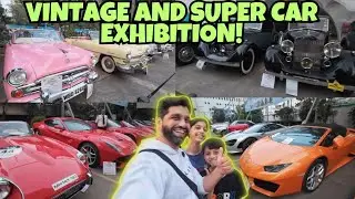 Vintage And Super Car exhibition Mumbai🔥 | VCCCI | When Cars Had Souls | @imqvlogs