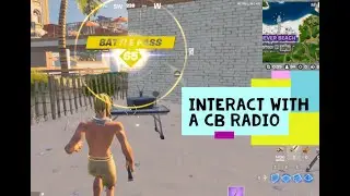 Interact with a CB Radio Location - Fortnite