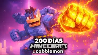 Sobreviv&iacute; 200 D&Iacute;AS usando SOLO Pok&eacute;mon de TIPO LUCHA en Cobblemon