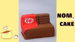 Kitkat Fondant Chair Cake