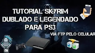 SKYRIM PS3 DUBLADO E LEGENDADO PT-BR 🇧🇷 - Leiam a descrição por favor.