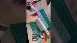 BEGINNER ASMR - Third Bookbind In Process #asmr #bookbinding #diy #diyasmr #crafting