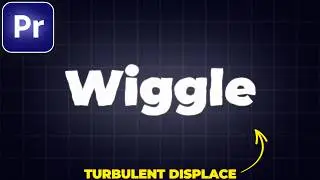 How to Add WIGGLE TEXT in Premiere Pro