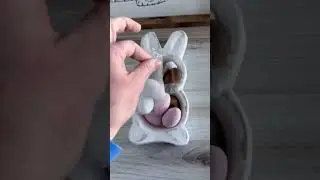DIY Spring Decor Ideas, Easter Decor Idea, Wooden Bunny Dough Bowl Decor, Modern Farmhouse Decor