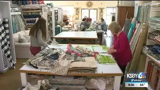 Arroyo Grande business decorating stockings for Camp Fire victims