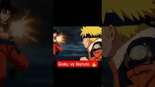 🔥 GOKU vs NARUTO part 2&ndash; Who Wins (Epic Ai Anime Fight)  #shorts #anime #ai