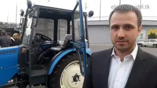 Первый современный электротрактор украинской разработки.