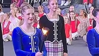 Irish and Scottish step dancers