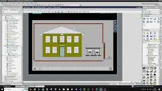 smart home automation TiaPortal, part1 hmi main view in FULL HD
