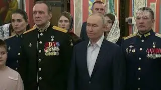 Top News - &lsquo;Vrisni n&euml; Ukrain&euml; me urdh&euml;r t&euml; Zotit&rsquo; / Putin takon trupat n&euml; Krishtlindjen Ortodokse