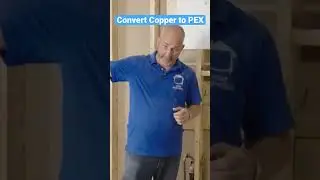 Convert Your Copper to PEX #shorts