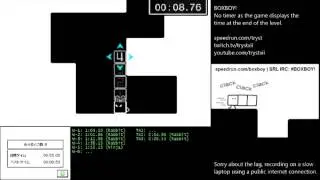 BOXBOY! - Time Attack 2 in 8.7 seconds (Rabbit) (no sound)