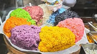 【4K】Qingyun Morning Market, Guangxi specialties, China.