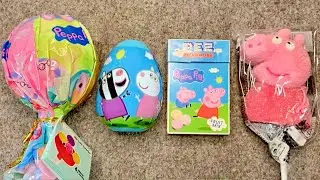 Satisfying Peppa Pig Video | Candy ASMR | Lollipops Surprise Egg and Sweets opening | funny video