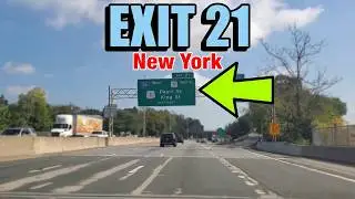 EXIT 21 PORT CHESTER/ PEARL STREET/KING STREET NEW YORK#travel#tourism#usa#newyork#experience 