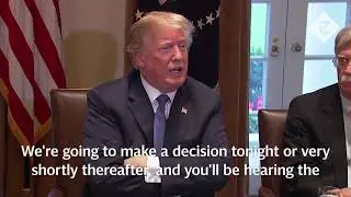 Donald Trump: Syria attack 'will be met forcefully'