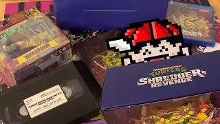 UNBOXING TEENAGE MUTANT NINJA TURTLES SHREDDER'S REVENGE RADICAL EDITION ASMR