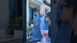 He is Humble person #Dubai#king #uae#sheikh#viralshorts#lunch #shortsfeed#trending#shorts#love