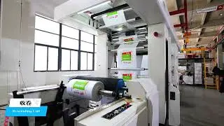 Puji Machinery---BF Series 6 Colors Stack Type Flexo Printing Machine for Woven Bags Material