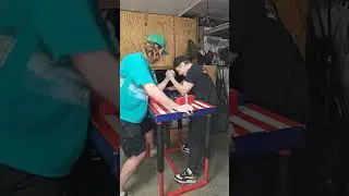 Benji MaC @ The Compound Armwrestling Practice [EVWsports.com]