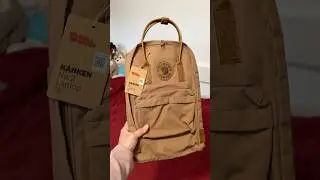 Fj&auml;llr&auml;ven K&aring;nken No. 2 Laptop 15&rdquo; | Hazel brown  #unboxing #fjallravenkanken #travelbackpack