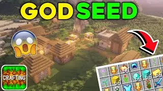 Best Ever OP Seed 😍 For Crafting and Building and MCPE | Craft OMG