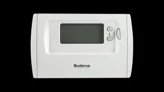 Buderus RT36-RF Kablosuz oda termostatı #3 (Haftalık Program Kurulumu)