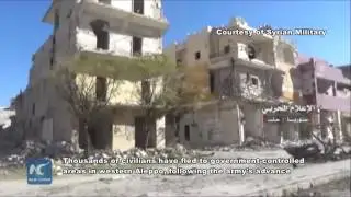 Syrian army captures almost half of rebel-held territory in Aleppo