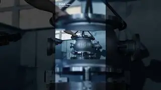 DN300 PN16 Hard Seal Eccentric Hemispheric Valve Processing &mdash;&mdash;ZGKK VALVE #ytshorts