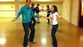 Lindy Hop Flashmob Choreography - Uptown Swing
