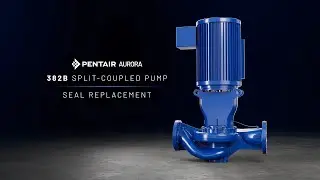 Pentair Aurora 382B Split-Coupled In-Line Pump Makes Seal Replacements Easy