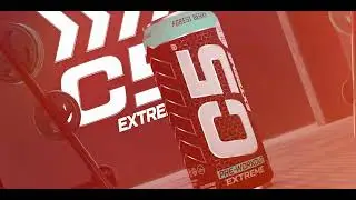Pre-workout can drink 3d animation