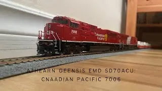 Unboxing & First Look - Athearn Genesis SD70ACU: Canadian Pacific 7006