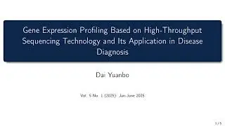 Gene Expression Profiling Based on High-Throughput Sequencing Technology and Its Application in