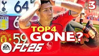 FC26 MAN UNITED CAREER MODE #3 - MISSED CHANCES!! + WORST DEFEAT THIS SEASON...😲