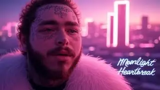 🎵 Moonlight Heartbreak - A Post Malone Style Pop Song 🎵