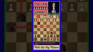 Italian Game: Knight Attack, Ponziani-Steinitz Variation. #chess
