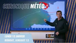 Chronique m&eacute;t&eacute;o #64 - 13 janvier | Vend&eacute;e Globe 2024
