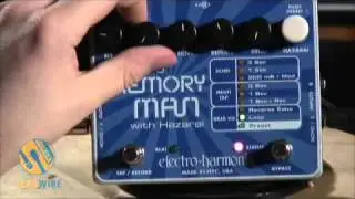 Electro-Harmonix Stereo Memory Man с Hazarai: использование функций лупера